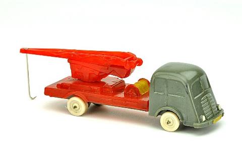 Kranwagen Fiat, betongrau/misch-rot