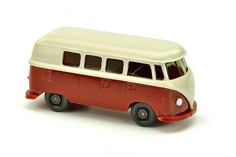 VW T1 Bus (alt), braunweiß/weinrot