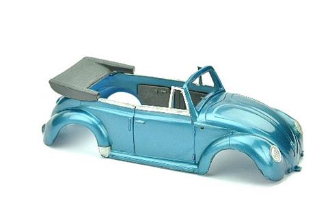 Karosserie für Käfer Cabrio, blaumetallic (2.Wahl)