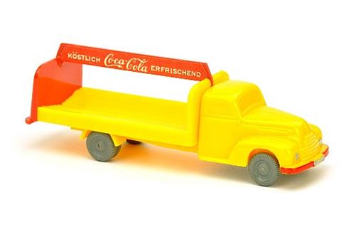 Coca-Cola Getränkewagen Ford, gelb