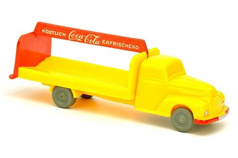 Coca Cola Getränkewagen Ford, gelb