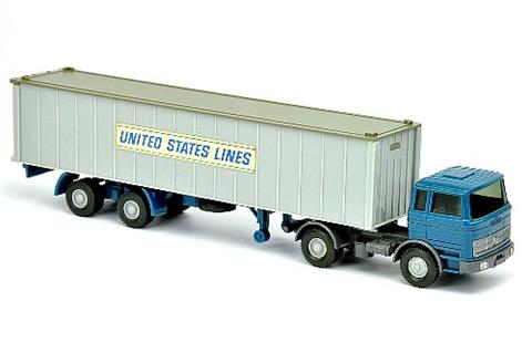 Container-LKW MB 1620 Utd. States Lines (breit)
