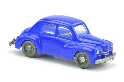 V 50- Renault 4 CV, ultramarinblau