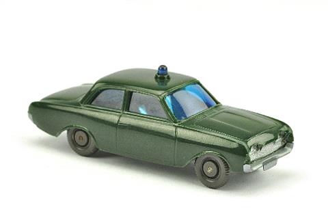 Polizeiwagen Ford Badewanne, tannengrün