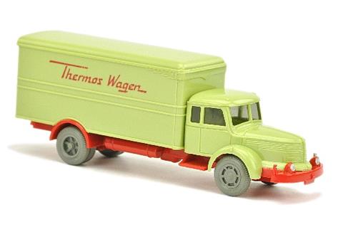 Thermos-Wagen Krupp-Titan, lindgrün/rot