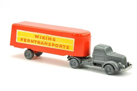 Sattelzug White (Typ 2) Ferntransporte, orangerot