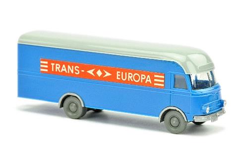 Möbelwagen MB 312 Trans Europa, himmelblau