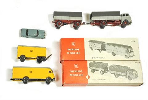 Konvolut 3 Modelle der 60er Jahre