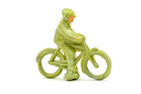 Radfahrer (männlich), helles misch-grün
