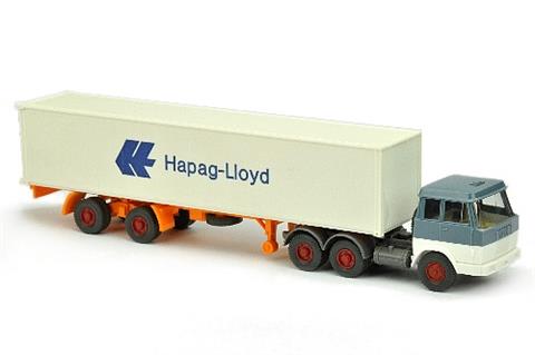 Hapag-Lloyd/7EM - graublau/weiß