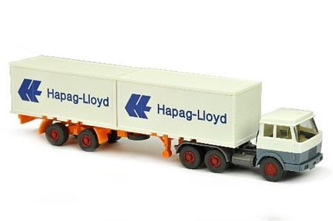 Hapag-Lloyd/7ME - weiß/graublau