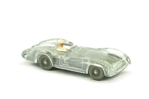 Rennwagen Mercedes Silberpfeil, transparent