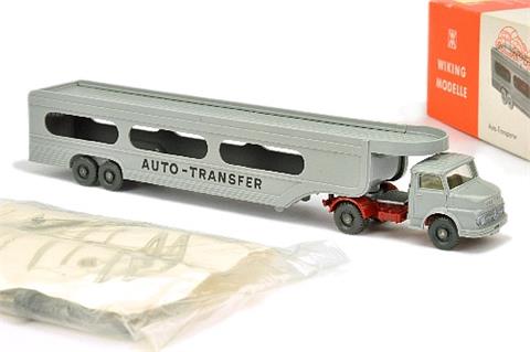 PKW-Transporter Auto Transfer, platingrau (im Ork)