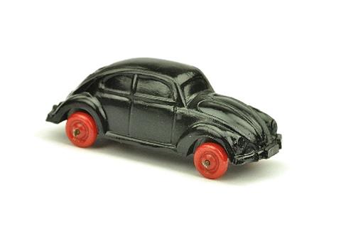 VW Käfer (Typ 1), schwarz (Räder rot)