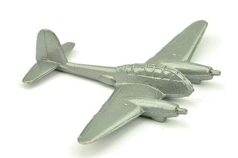 Flugzeug Messerschmitt Me 210 (silbern)
