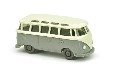 VW T1 Sambabus, perlweiß/betongrau