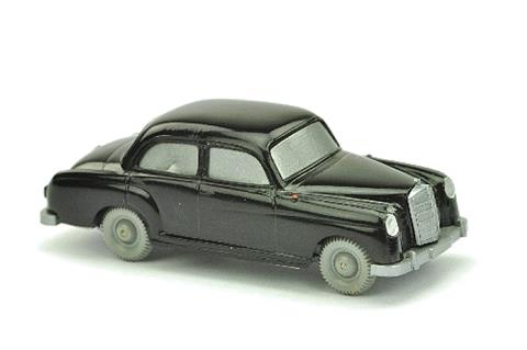 Mercedes 180, schwarz (Verglasung silbern)