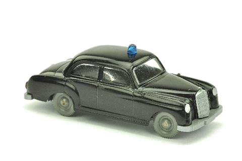 Polizeiwagen MB 180, schwarz (Kühler schmal)