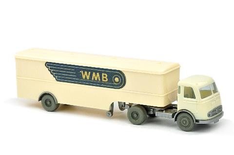Koffer-Sattelzug Pullman WMB, cremeweiß