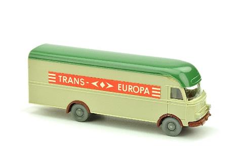 MB 312 Trans Europa, hellgelbgrau