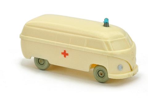Krankenwagen Typ 4 VW Kasten, cremeweiß