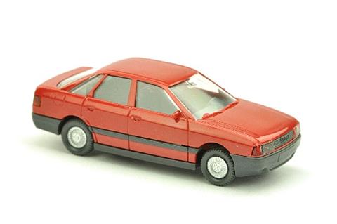 Audi 80, rubinrot