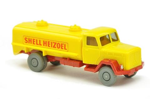Tankwagen Saturn Shell Heizöl, gelb