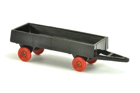 LKW-Anhänger (Typ 2), schwarz (Räder rot)