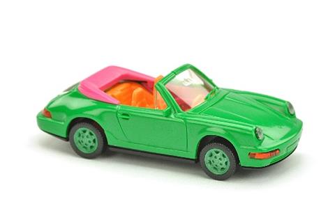 Porsche Carrera 4 Cabrio, grün (Vorserie)