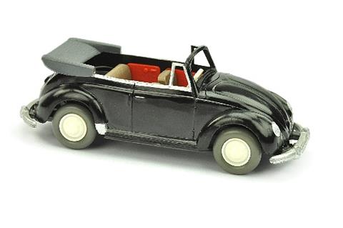 VW Käfer Cabrio (Typ 1), schwarz (Maßstab 1:40)