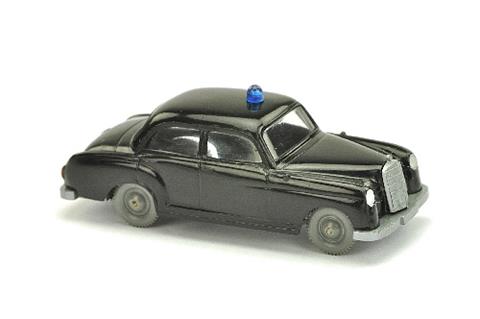 Polizeiwagen Mercedes 180, schwarz