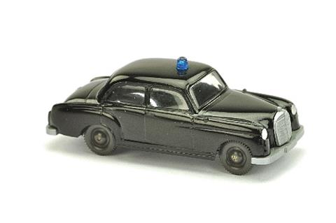 Polizeiwagen Mercedes 180, schwarz