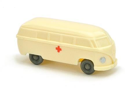 Krankenwagen (Typ 4) VW Bus, cremeweiß