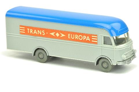 Koffer-LKW MB 312 Trans Europa, silbergrau