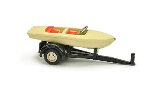 Schuco Piccolo - (764) Autoanhänger mit Boot