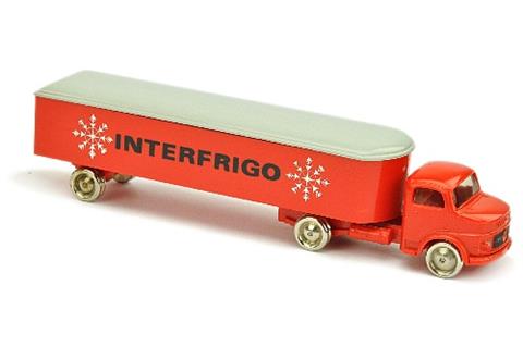 Lego- Interfrigo-Sattelzug MB 1413, rot