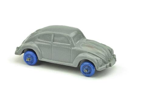 VW Käfer (Typ 1), staubgrau (Räder blau)