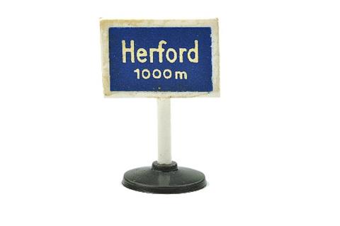 Verkehrszeichen "Autobahnausfahrt Herford"