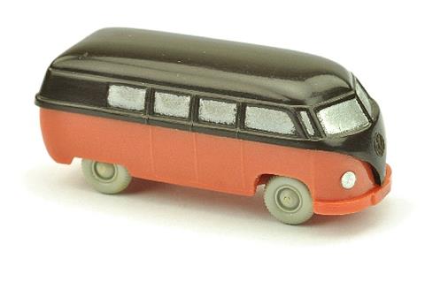 VW T1 Bus, braunschwarz/rosé (gesilbert)