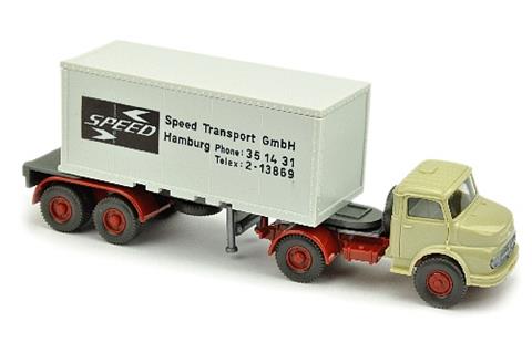 Speed Transport - Container-Sattelzug MB 1413