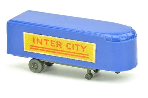 Auflieger zum Sattelzug "Intercity", ultramarin