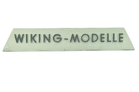 Kunststoffschild Wiking-Modelle, anthrazit