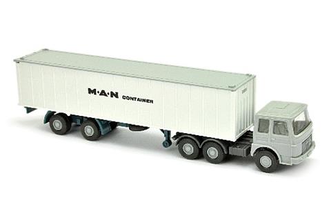 MAN/4B - 40ft-Container-LKW (weiß/silbergrau)