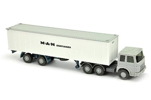 MAN/4B - 40ft-Container-LKW (weiß/silbergrau)