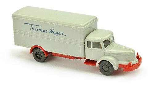 Thermos-Wagen Krupp-Titan, achatgrau/rot