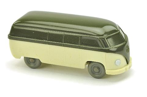 VW T1 Kasten, olivgrün/hellgrünbeige