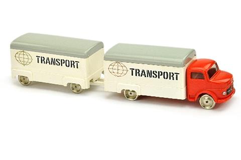 Lego - Kofferzug MB 1413 "Transport", rot/weiß