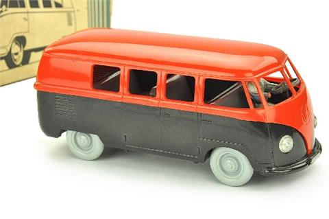 VW Bus (Typ 1), orangerot/anthrazit (2.W., im Ork)