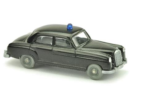 Polizeiwagen Mercedes 220, schwarz
