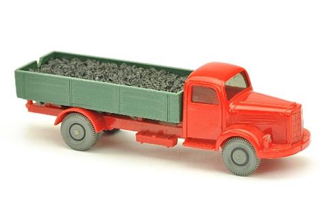 Kohlenwagen MB 3500, rot/graugrün